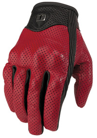 Icon Pursuit Red Gloves